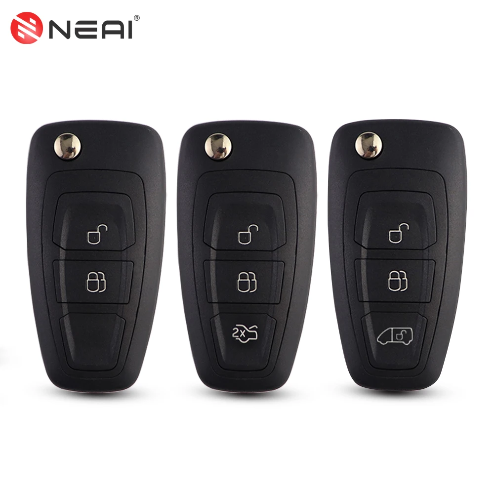 

Чехол для дистанционного ключа автомобиля для Ford Focus C-Max Transit Custom MK8 Cargo Tourneo Custom Fiesta Galaxy Ranger Mondeo S-Max Custom Blade