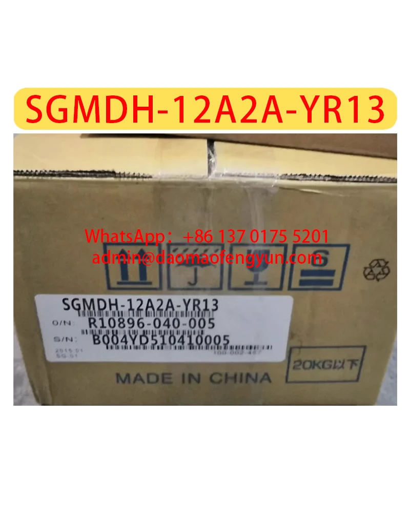 

SGMDH-12A2A-YR13 Brand New Servo Motor SGMDH 12A2A YR13，Fast shipping