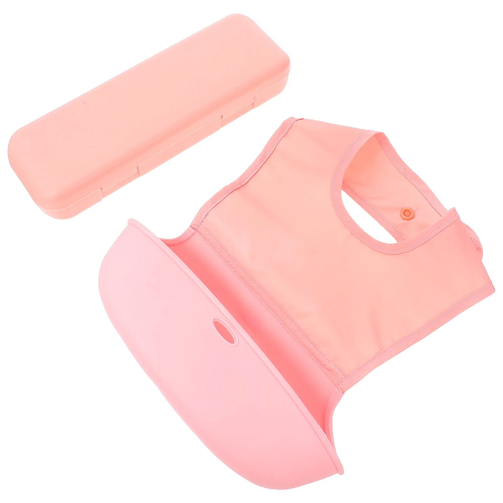 

1Set Cute Waterproof Baby Bib Lightweight Comfortable Feeding Apron for Toddlers Adjustable Washable Bib for Eating Mess