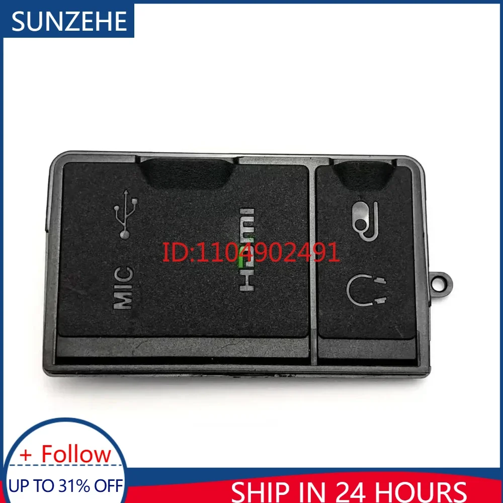 NEW USB Rubber Lid Door HDMI-compatible MIC Cap Interface Cover for Nikon EOS D7500 Digital Camera Repair Part
