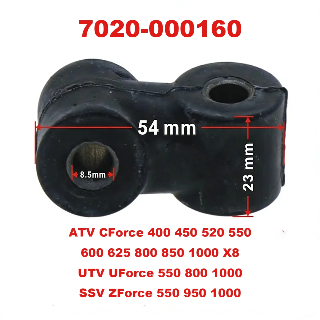 

Крепление двигателя (верхнее) прочное, долговечное 7020-000160, совместимо с CFMOTO CF550 X8 800 U8 ATV UTV