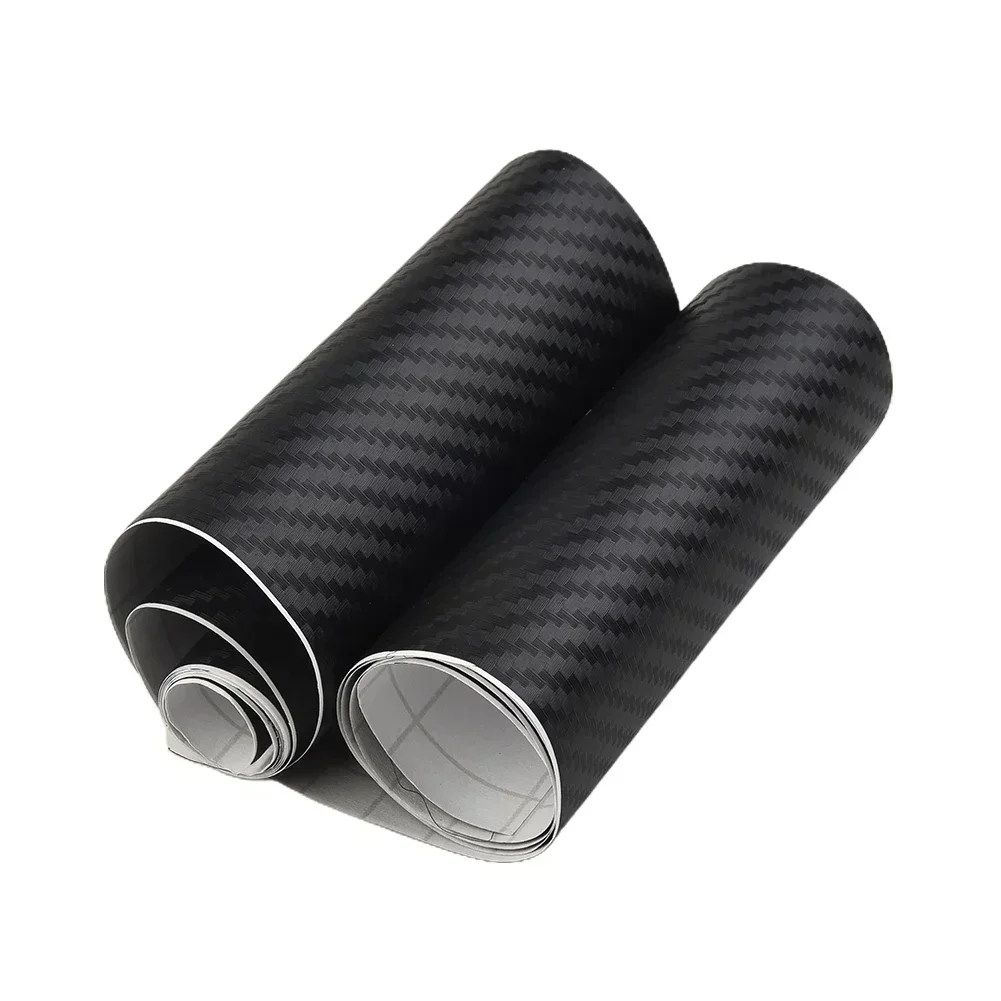 3D Nano Carbon Fiber Car Sticker Car Sticker Sill Strip Nano Waterproof Anti-Scratch Protection Tape Waterproof Protection Film