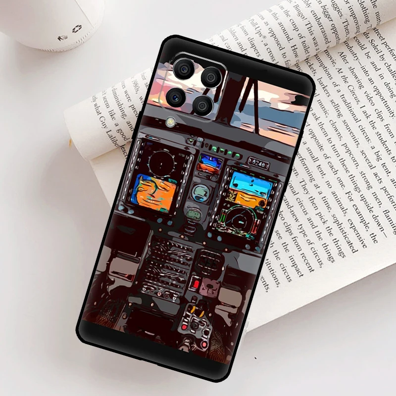 Custodia per strumenti in cabina per elicottero aeronautico per Samsung Galaxy M12 M56 M06 M32 M52 M35 M55 M15 M13 M14 M16 M36 M31 M53 M34 M54