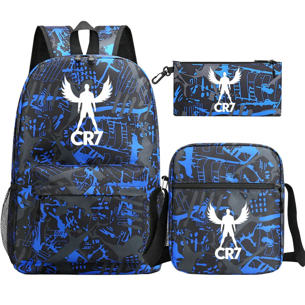 CR7 Backpack Women Men Travel Laptop Bagpack Casual Schoolbag Notebook School Bags For Teenage Boys Girls Mochilas