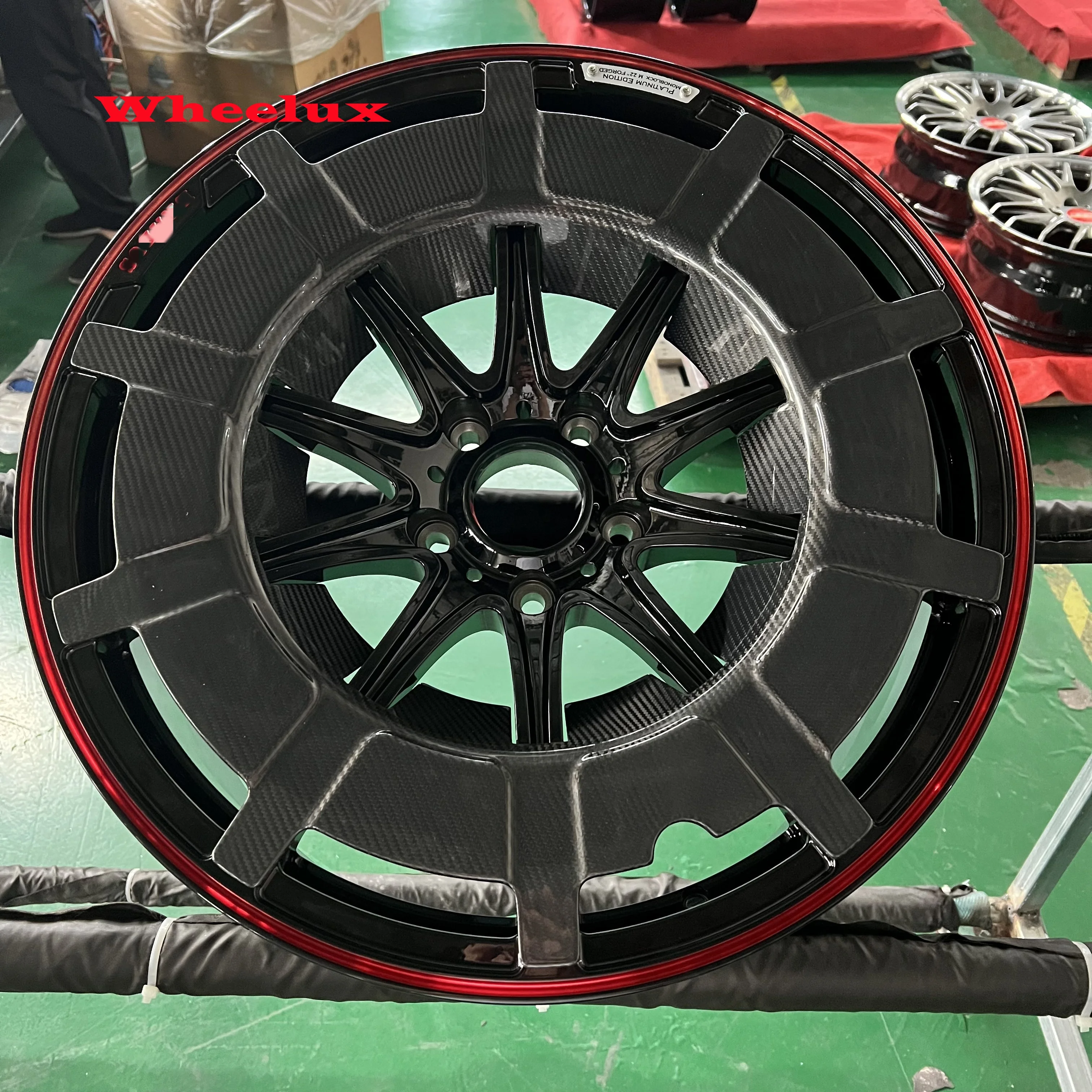 High quality 6061 T6 forged aluminium alloy carbon fiber 19 20 21 22 23 24inch car wheels For Mercedes Benz BRABUS G63 AMG G500