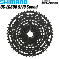 SHIMANO Cues LG300 9S 10 Speed LINKGLIDE Cassette for MTB Mountain Bike U6000 LG300 11-36T 39T 41T 46T 48T Original Bike Parts