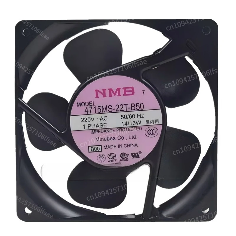 

New original NMB-MAT 4715MS-22T-B10 4715MS-22T-B20 4715MS-22T-B30 4715MS-22T-B40-B50-B5A NMB 120x38mm 220V AC Fan cooling fans