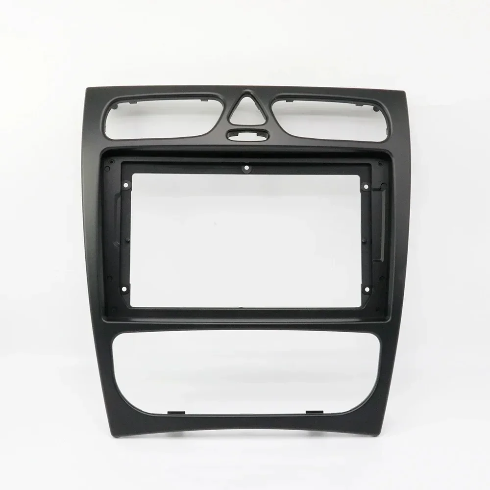For Mercedes BENZ C-Klasse W203 CLK-klasse W209 G-klasse W463 Vito Viano W639 9inch Car Radio Fascia Frame Dashboard Mount Trim