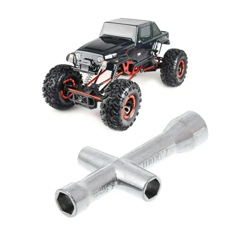 Manchon de clé croisée 4/5/5.5/7mm pour clé M4 RC HSP 80132 pour outil de roue de voiture modèle