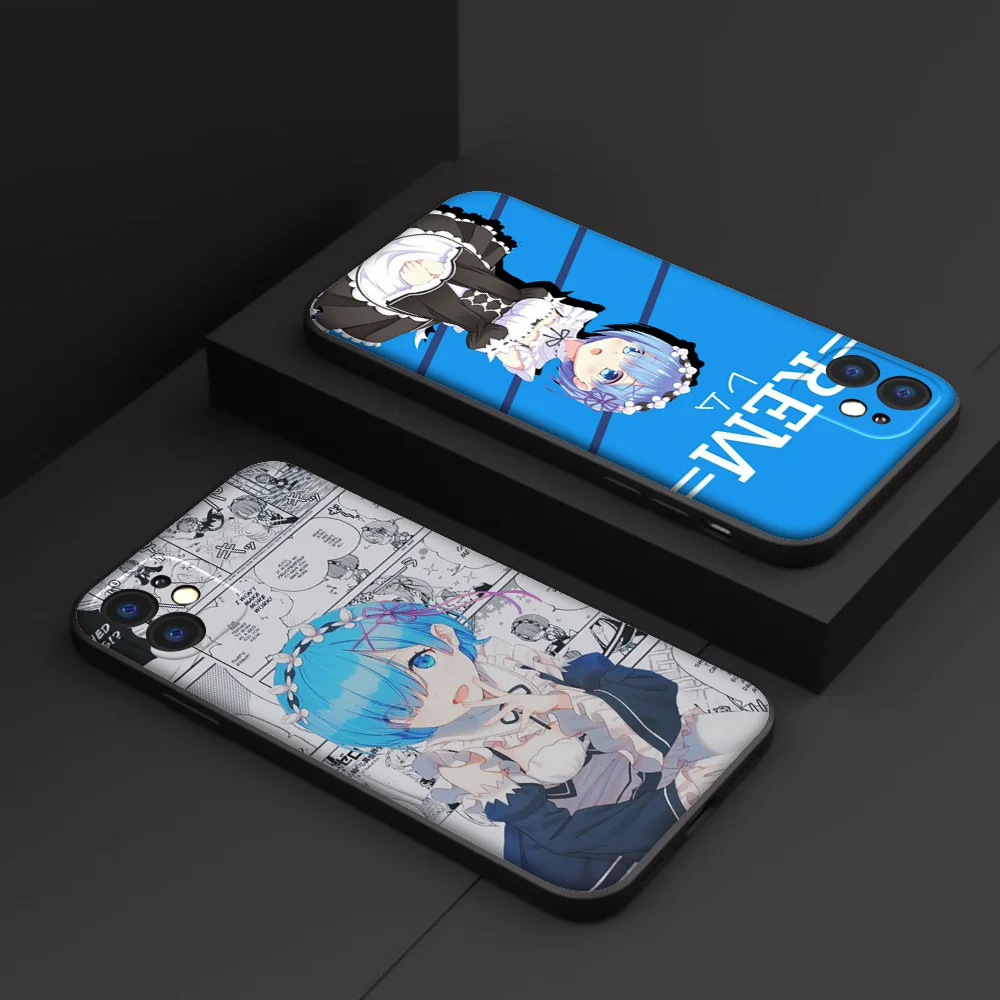 SK134 Re Zero Rem Phone Soft Case for Huawei Nova 5T 4E 3i 3 2 2i Y6 Y6P Y7 Y9 Honor 20 20s 9X 7C Prime Lite 2019