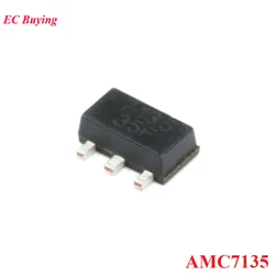 10/1pcs AMC7135 AMC7135PKFT SOT89 MEL7135 L7135 SOT 89 Constant Current 350mA/2.7-6V High Power LED Driver Chip IC New Original