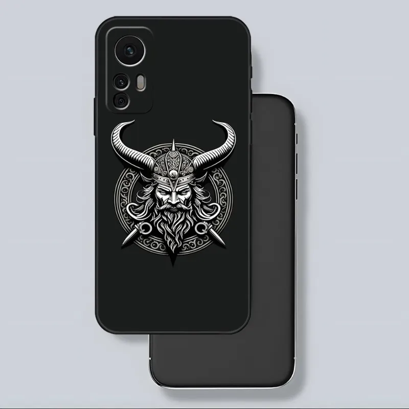 Viking Vegvisir Logo Phone Case for Xiaomi 13 12 11T Lite Ultra Redmi Note 12 10 Pro POCO F4 F5 X5 Pro Back Cover