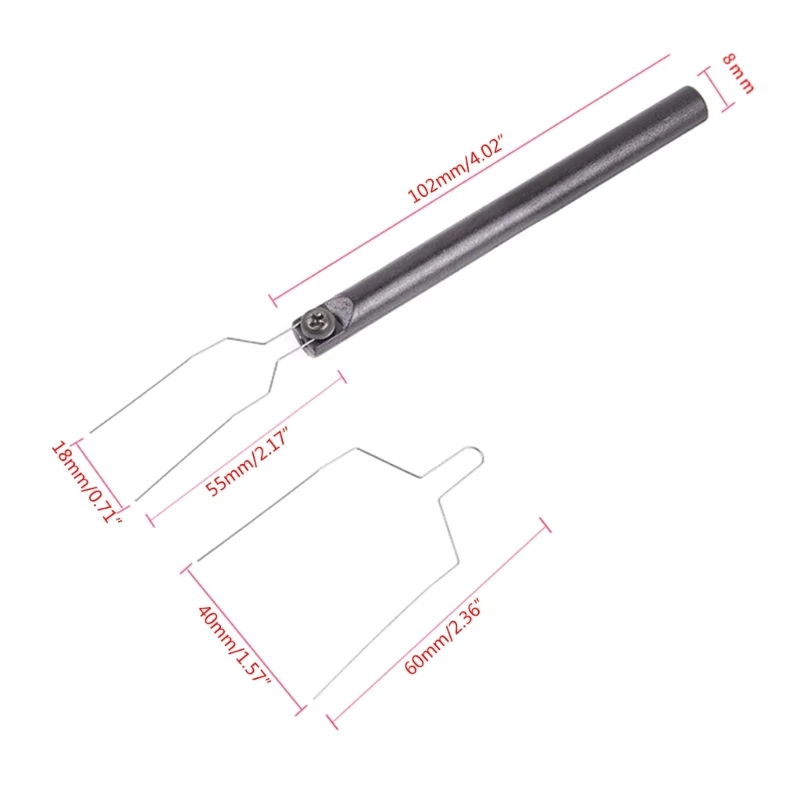 Versatile 2Claw IC Chip Estrattore Grabber Rimozione senza sforzo piccole parti Ottimo per componenti elettronici Drosphip