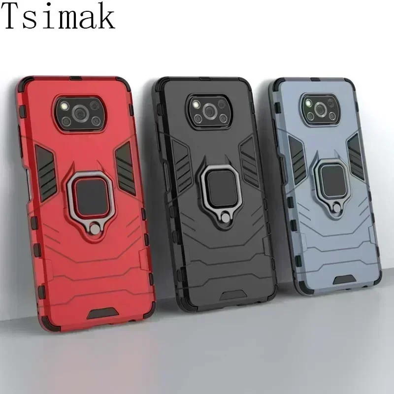 Shockproof Case For Xiaomi POCO X3 NFC M3 F1 F2 F3 F4 GT X4 M4 M5 M5S X5 F5 Pro Redmi Note 12 12C Phone Cover Armor Back Coque