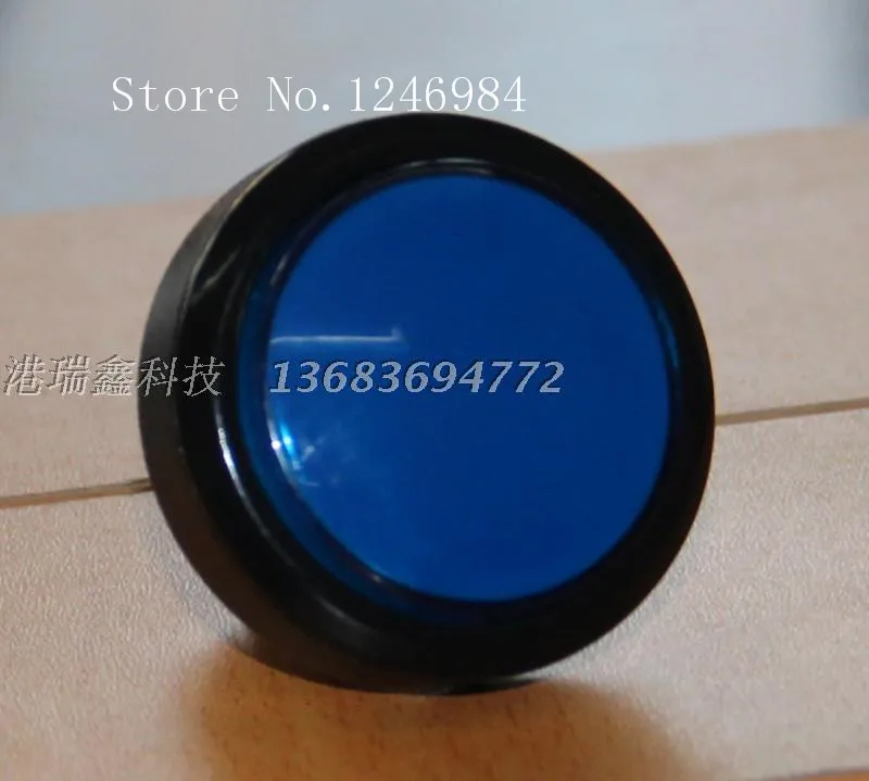 [SA]Video game consoles accessories round button blue button hypotenuse mainframe computer switch button M40--20pcs/lot