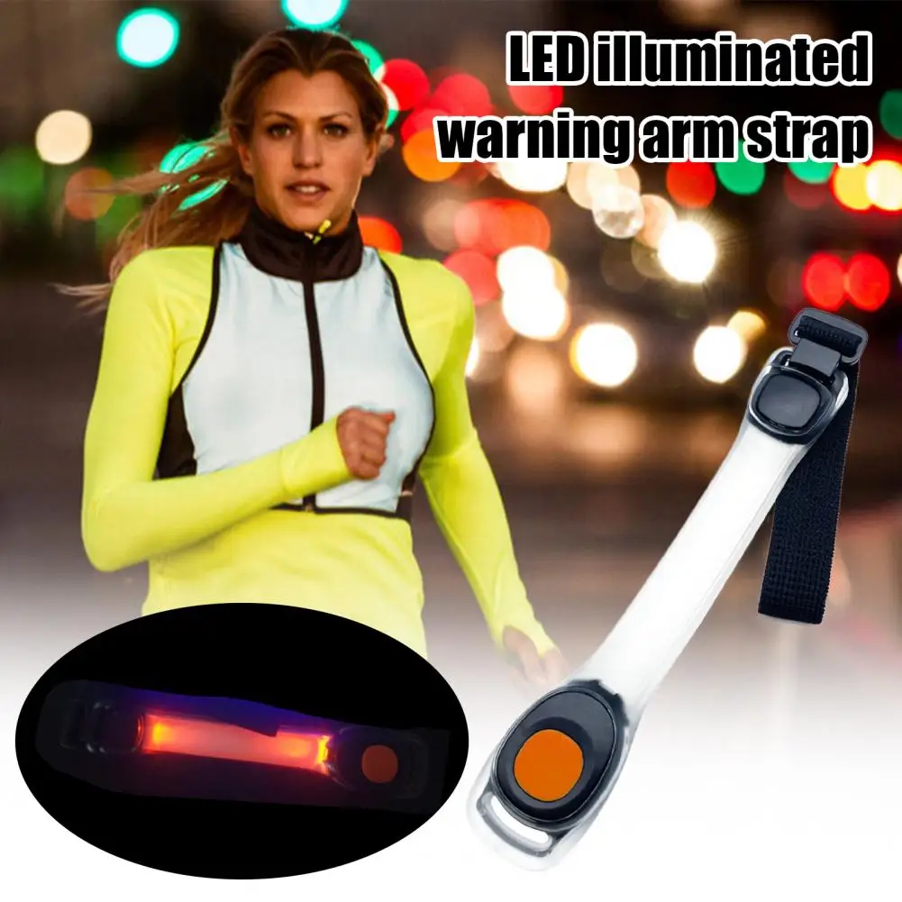 

Armband High Visibility Led Armband for Night Running Adjustable Glow Arm Strap for Outdoor Sports Flashing Safety for Riding