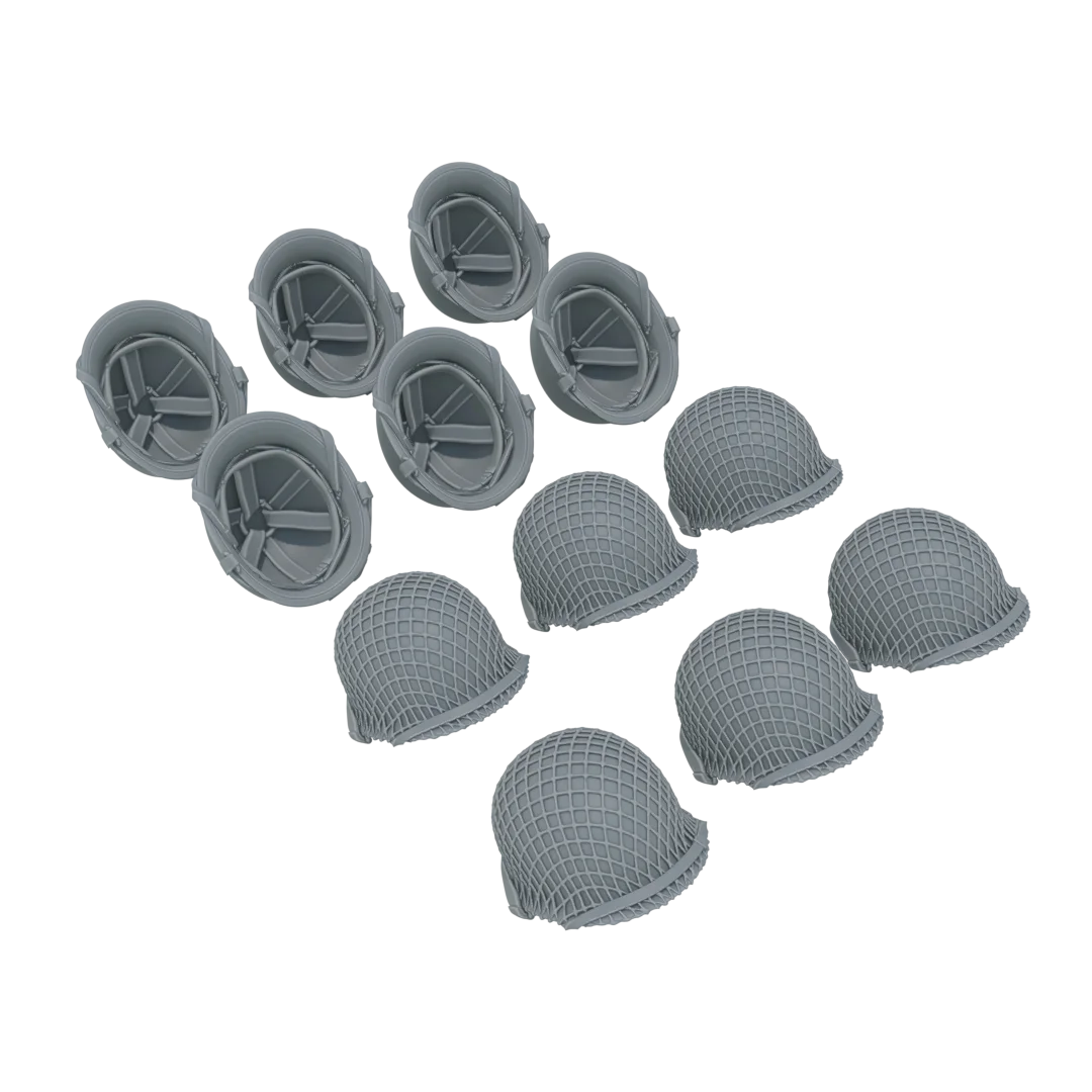 1/35 Helmet accessories resin model white mold NF35004