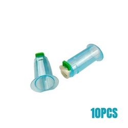 10pcs Snap on Needle Holder Tools Disposable Vacuum Blood Collection Tube Needle Holder for Blood Collection Without Needle