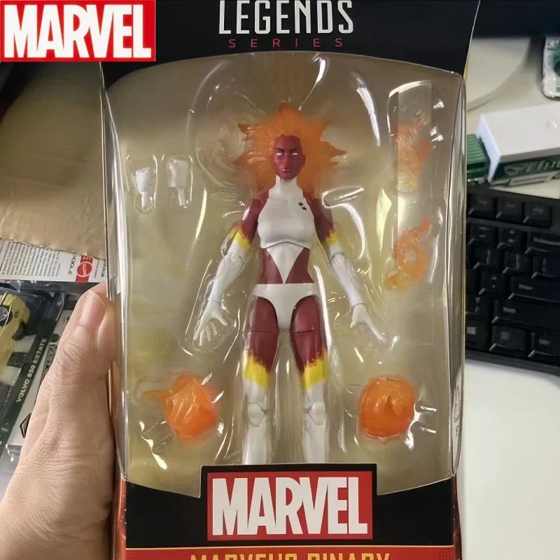 New Marvel Legends Series Binary 6 Inch Scale Action Figure Collectible Toy