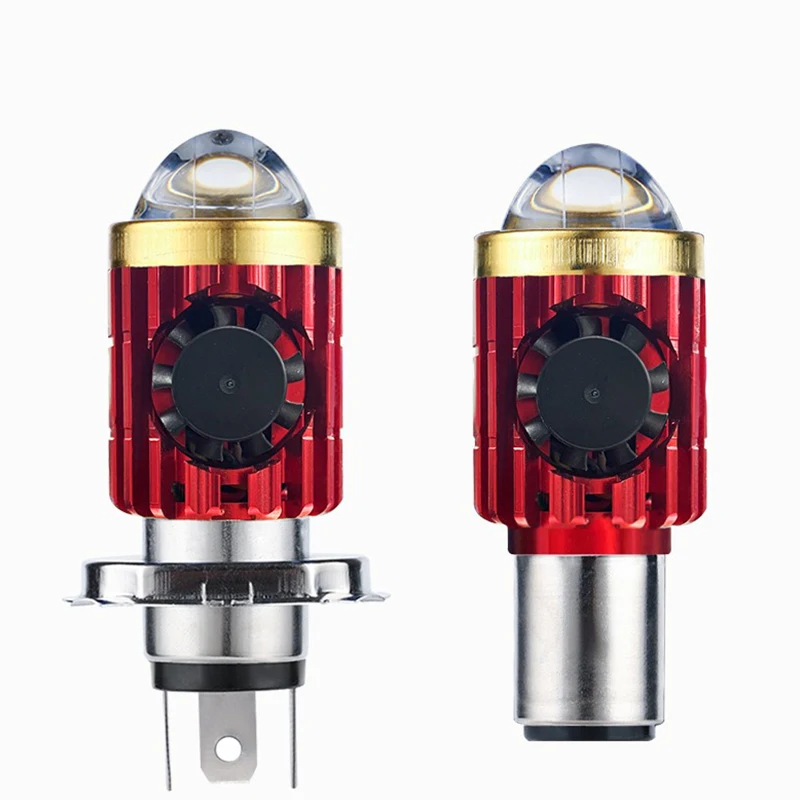 Versatile Motorcycle H4 H6 P15D LED Headlight Bulbs for Any Model or Make