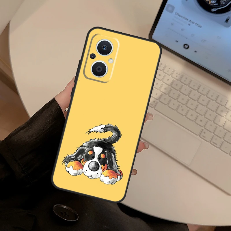 Bernese Mountain Dog Case For OPPO Find X6 Pro X2 Neo X3 X5 Lite OPPO Reno 6 7 8 Lite 3 4 5 Z 2Z 8T Phone Cover