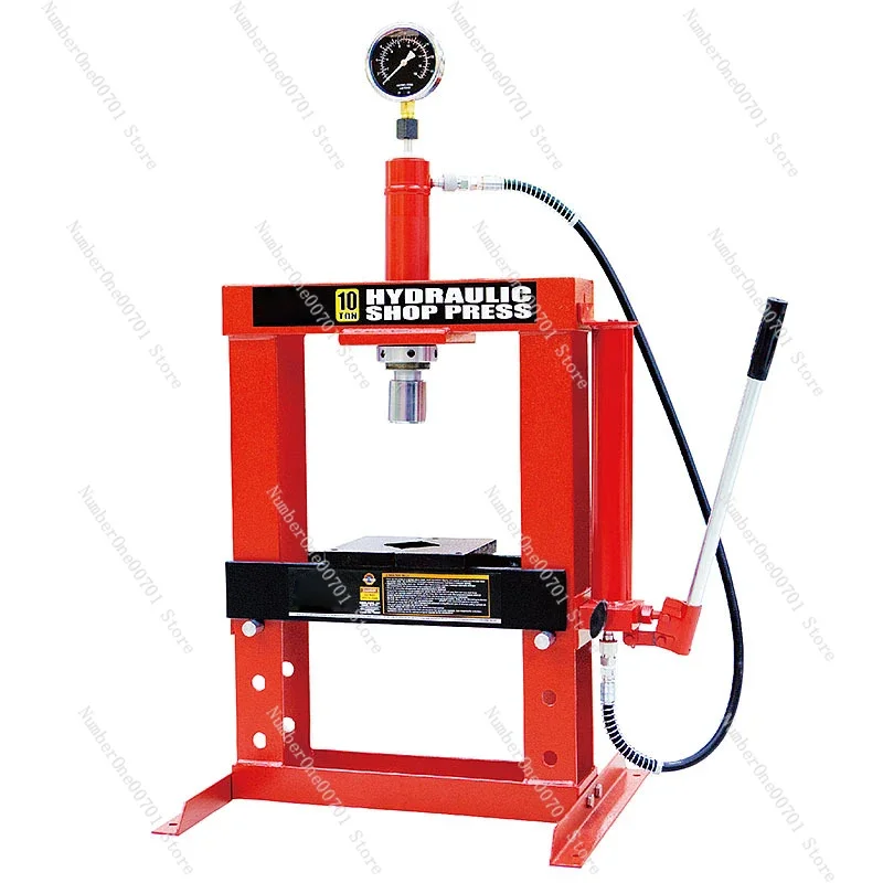 Auto repair manual desktop 10-ton hydraulic press Press-fit bearing press Forging hydraulic press