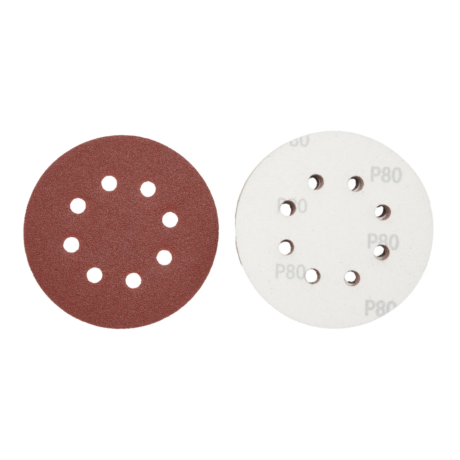 20pcs 5 Inch 125mm Flocking Sandpaper For Woodworking Metal Automotive Applications Easy To Use And Clean Grinder Sandpaper