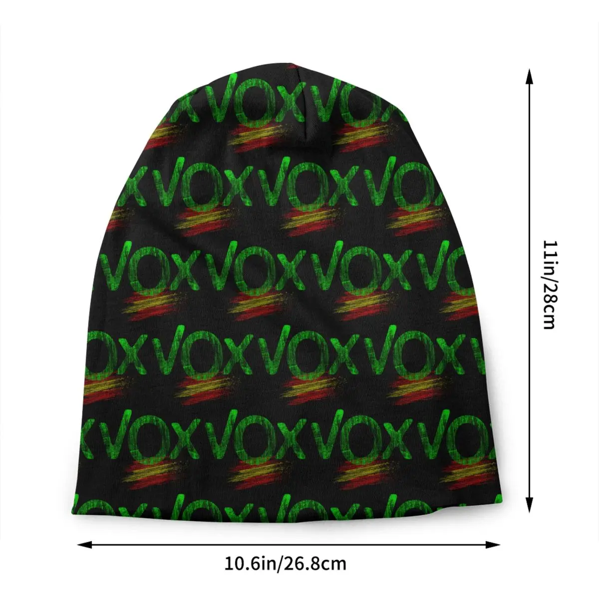 Spain Vox Logo Bonnet Hats Hip Hop Knitting Hat For Women Men Winter Warm Spanish Political Party Skullies Beanies Caps