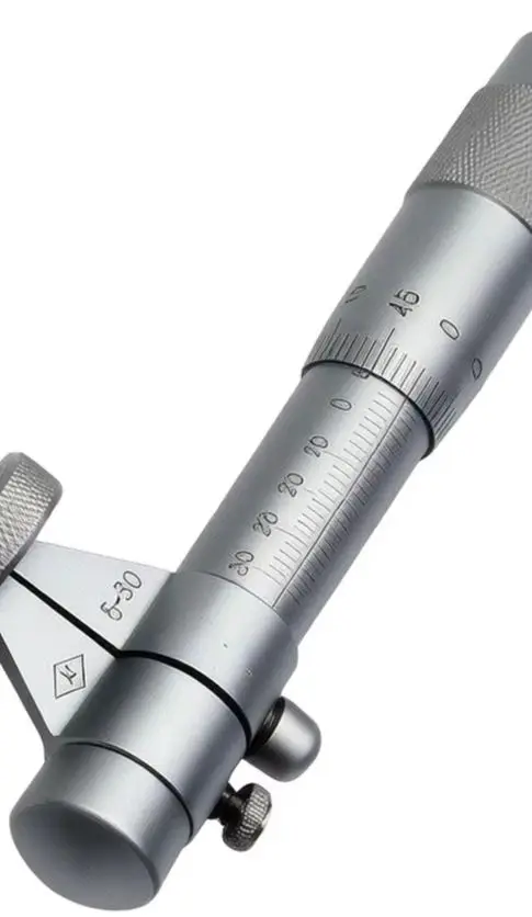 Inside Micrometer Screw Gauge 0.01mm Accuracy Carbide Tips For 25 50 75 100mm Internal Dimension Measuring Tool Metalworking