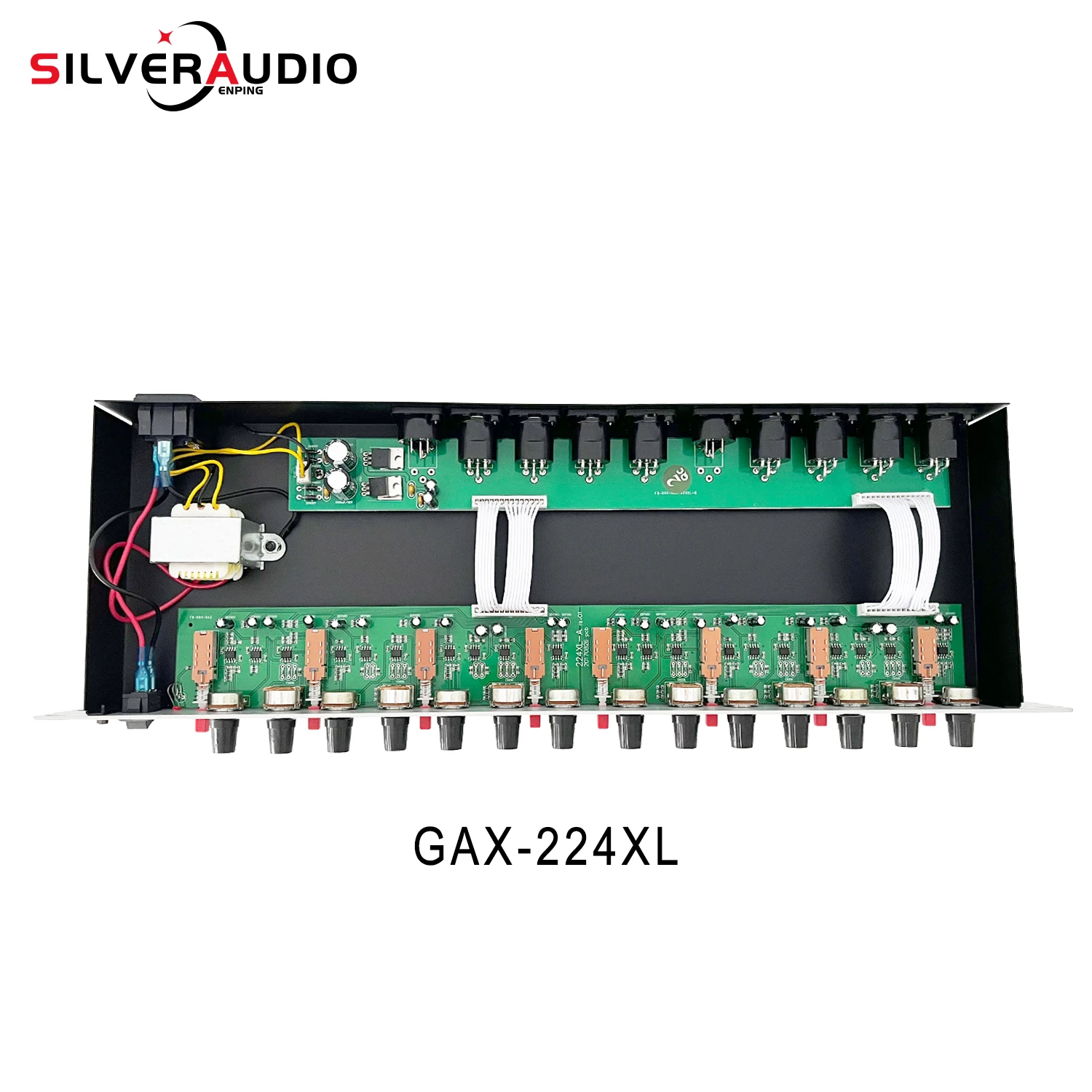 Stéréo professionnel de illeur de caisson de basses de GAX-224XL sur l'équipement audio de Digital de LimClaCrossover 2/4