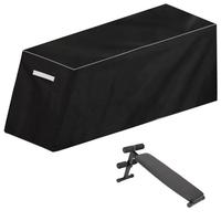 Workout Bench Cover Waterproof Outdoor Dust Shield Sit-up Board Protector Cover Outside Exercise Equipment Covers