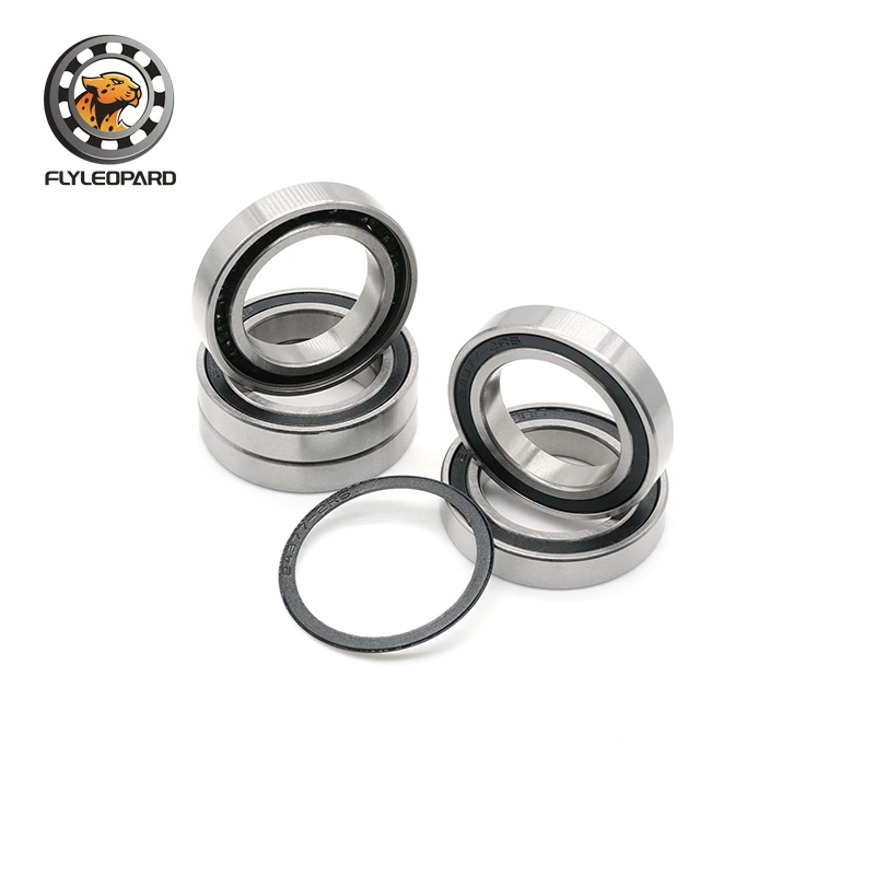 24377 Hybrid Ceramic Bearing 24x37x7mm ABEC-7 (2PCS) Bicycle Hub 24377RS Si3N4 Ball Bearings 24377-2RS MR24377 H7 2RS