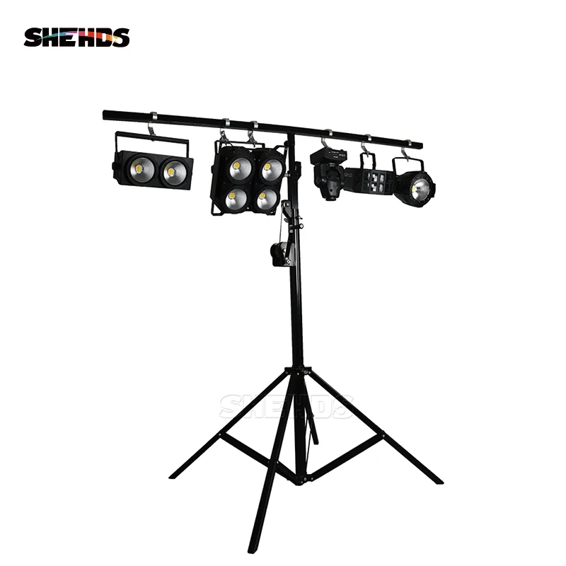 SHEHDS  2M 4-Tripod Stand Performances Lighthouse Professional Stage Lighting Holder Wedding Disco Light