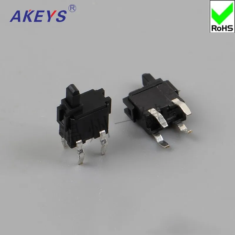 10 pcs  KFC-W-05D 8.5H Limit switch four-legged pin micro-flash door reset switch wide foot detection switch