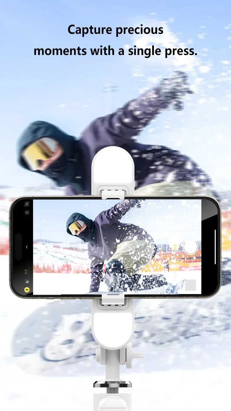 Bluetooth Selfie Stick Stativ Mit Handyhalterung Für Reisen_voghion.com