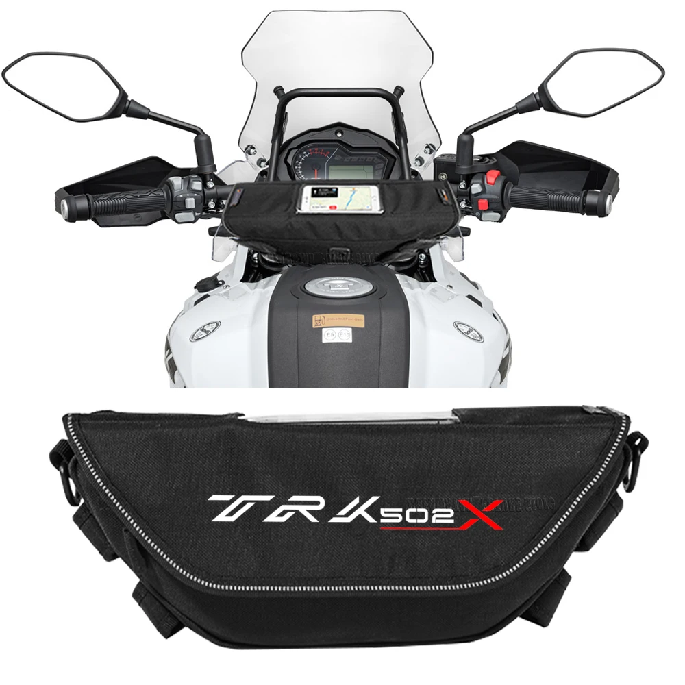 

For TRK 502X TRK 502 X TRK502X 2017-2022 2021 2019 2020 Waterproof motorcycle handlebar travel navigation bag
