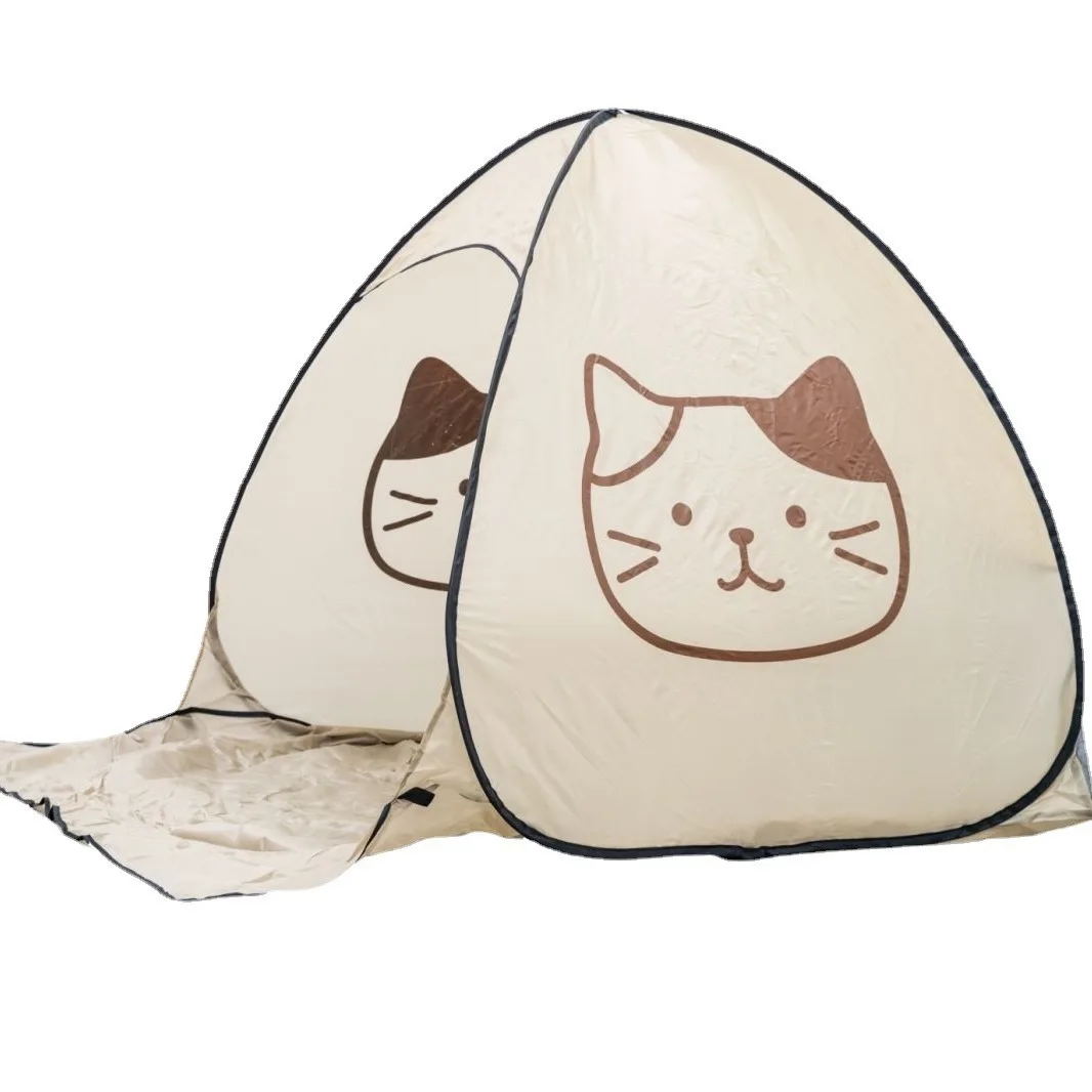 Automatic Fast Opening Outdoor Awning Tent, Camping Sun Protection, Beach Leisure Tent