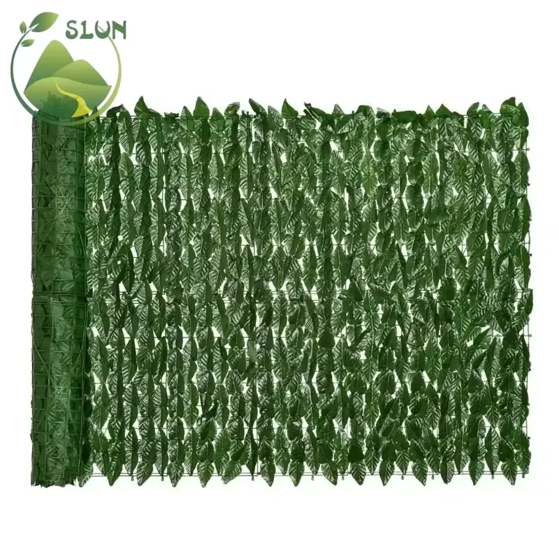 Wholesale Artificial Ivy Leaves Hedge for Garden Backdrop Wall Backyard Decoration