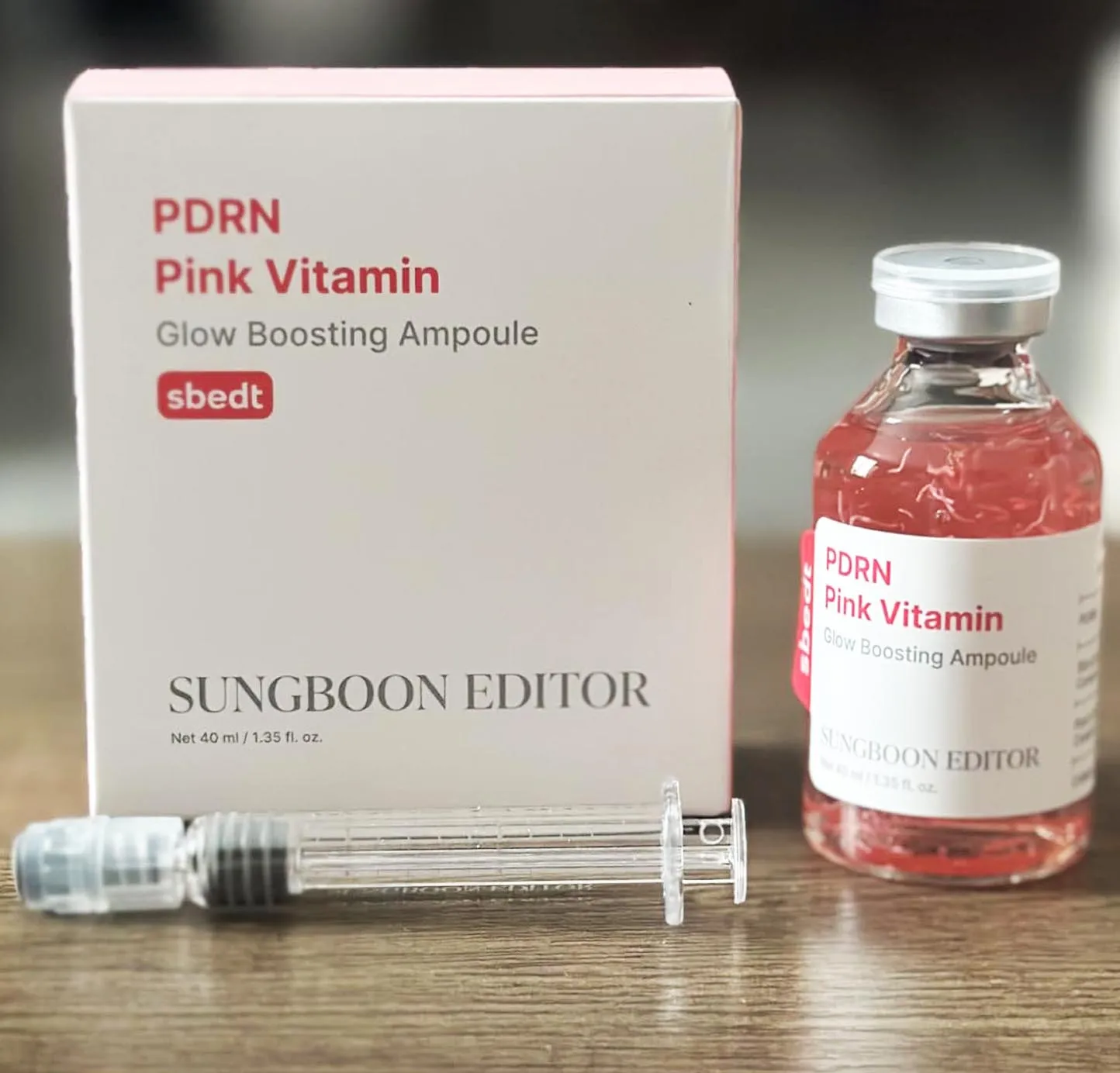 Ampola Pink Vitamina PDRN Glow Boosting: Essência Hidratante e Nutritiva com Controle de Células-Tronco para Suavização e Hidratação da Pele