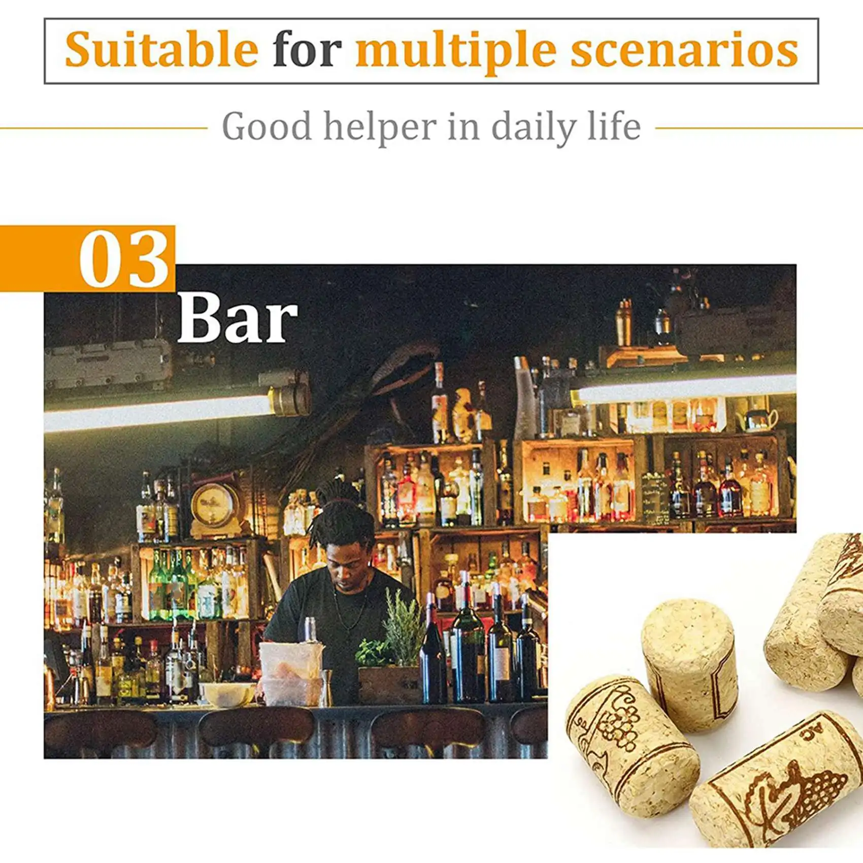 AT29-200X Wine Corks, Wooden Cork Wine Bottles Cork For Natural Corks Cork For Wooden Wine Corks For Decoration And Hobbies