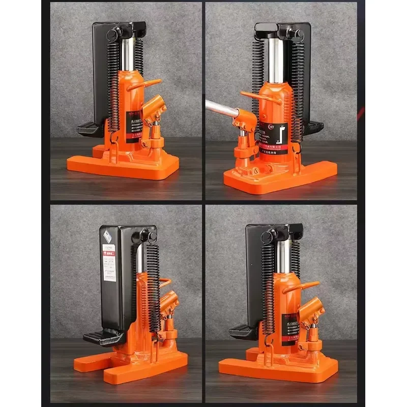 2.5t Hydraulic Claw Jack 700bar 115mm Stroke Portable Heavy Lifting Tool for Mechanical Maintenance OEM Supported Industrial