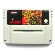 Super Famic Wars game cartridge For snes ntsc pal video game