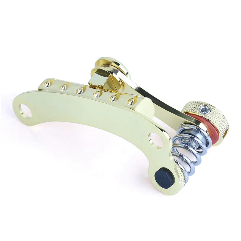 ABJM-SG-01 Gold Vibrato Bridge Electric Guitar Tremolo Bridge Jazz Guitar Double Locking Tremolo System