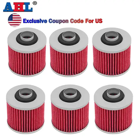1/2/4/6/8/10PCS Motorcycle Oil Filter For YAMAHA XV250 XVS650 XVS1100 V-star XV500 XV750 Virago 250 Xv535 XVS250 DragStar XV1100