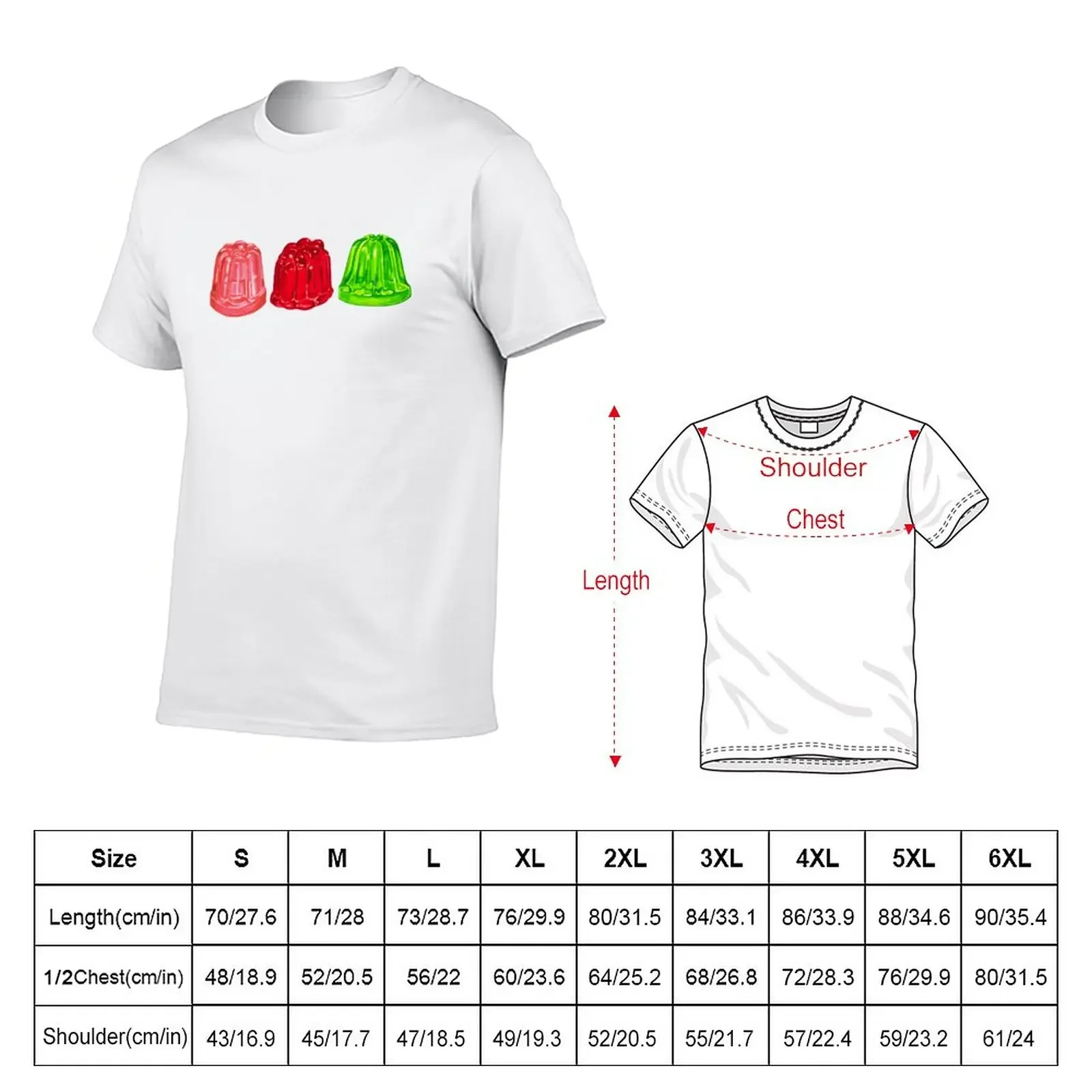 Christmas Jello Pattern T-Shirt customs vintage for a boy heavy weight t shirts for men