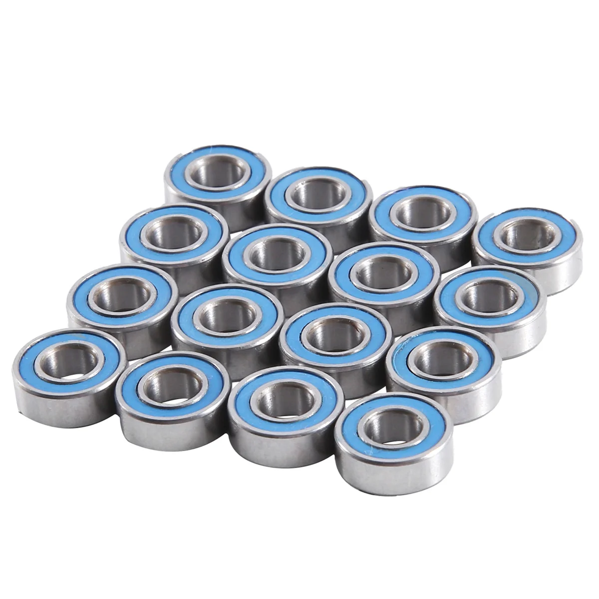 16Pcs Sealed Bearing Kit for Tamiya WR-02 WR02 RC Car Upgrade Parts Accessories