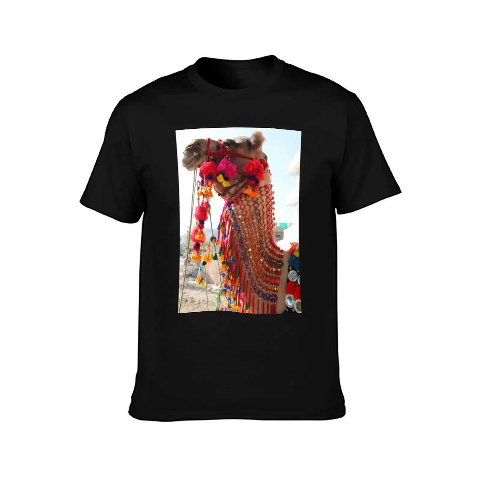 Bittu the Camel with Camel Swag T-Shirt Summer Sports Quick Dry T-Shirt