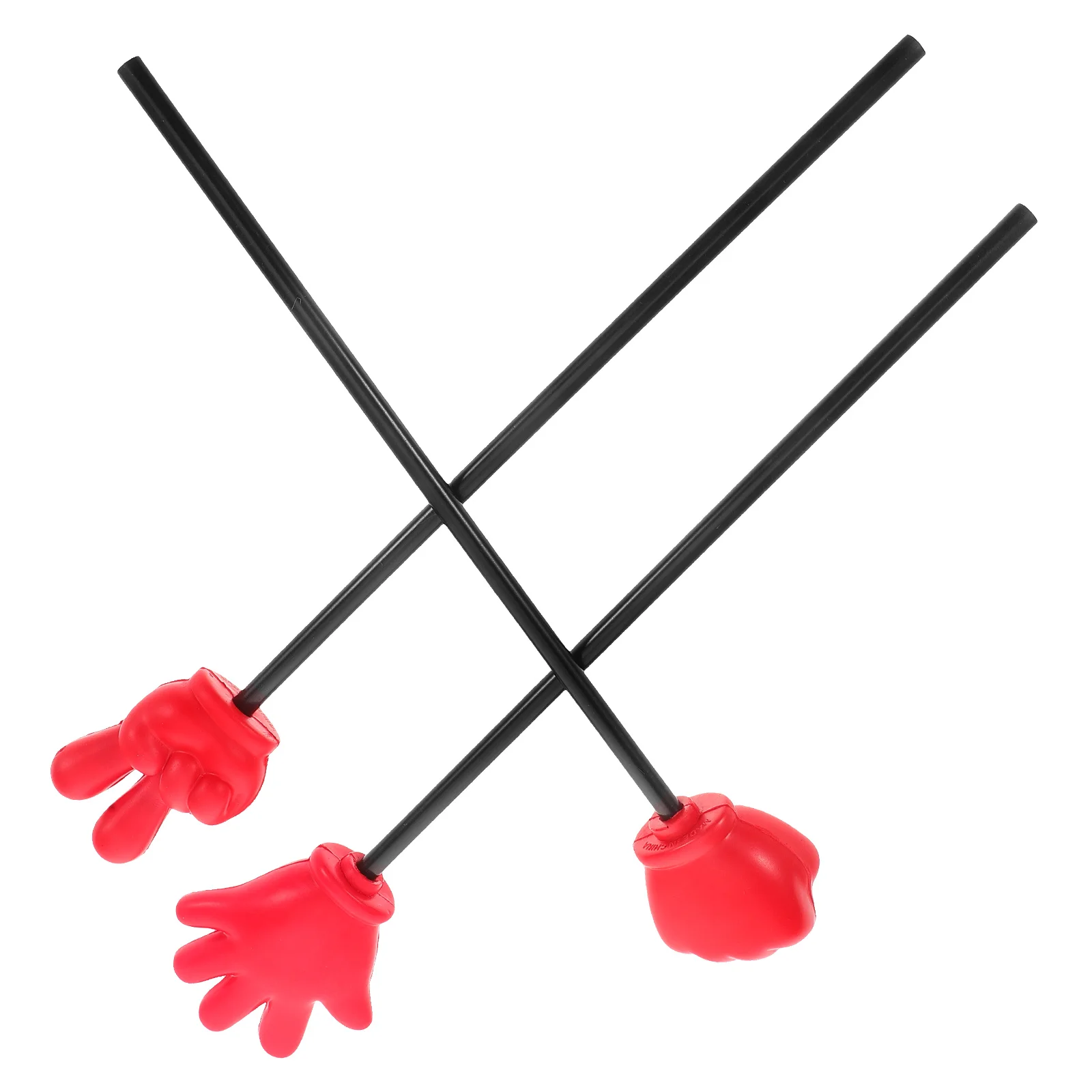 3pcs Game Teacher Pointers Plastic Hand Finger Pointers Pole Tool Game Props Finger Gesture Ro