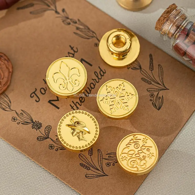 Multi Style Wax Seal Stamp Sealing Wax Stamp Head for Scrapbooking Wedding Invitation Photo Album Dedicated Seal Stamp DIY Craft