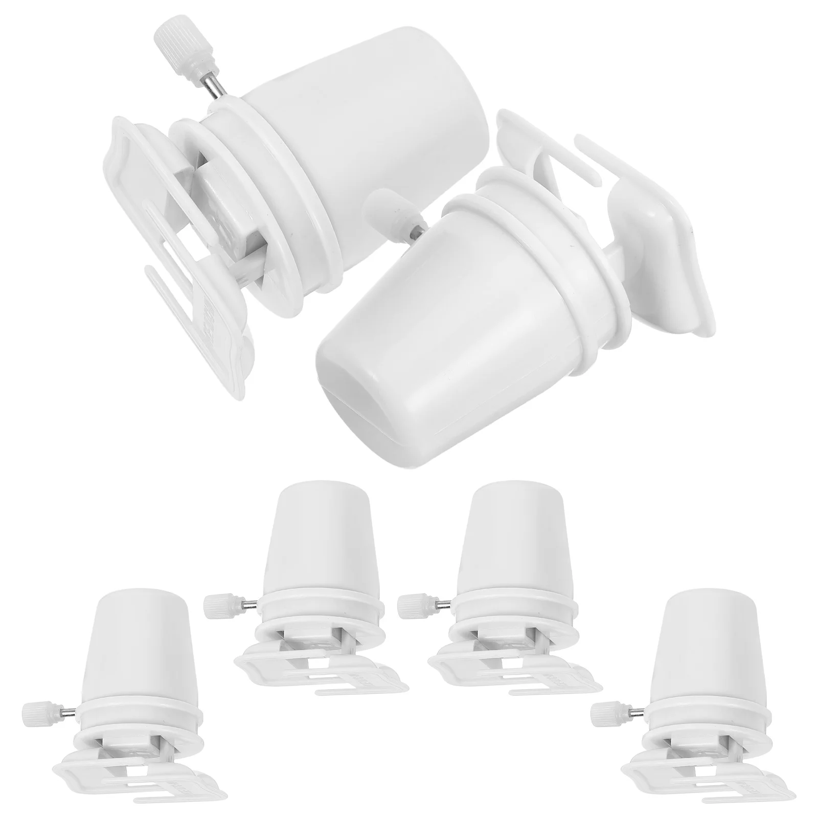 ของเล่น Clockwork หุ่นยนต์อุปกรณ์เสริม Clay DIY อุปกรณ์เสริมพลาสติกสีขาวการเคลื่อนไหวของเล่น